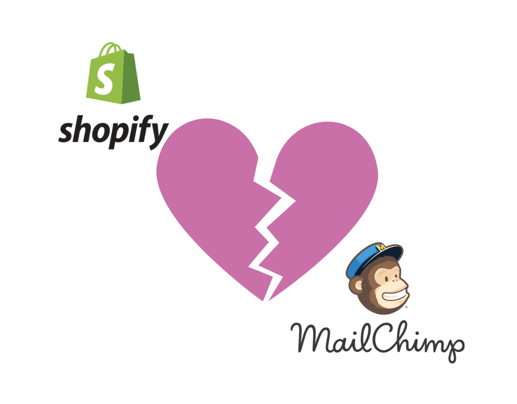 Shopify and Mailchimp Divorce